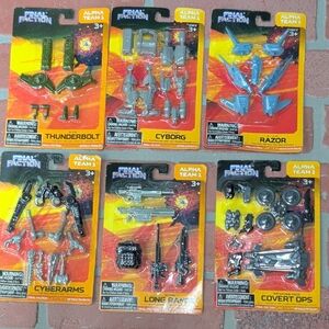 Final Faction Alpha Team 1 Weapons